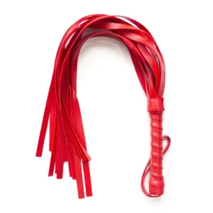 皮鞭，SM皮鞭，SM鞭 - 紅色散鞭皮鞭 (1)